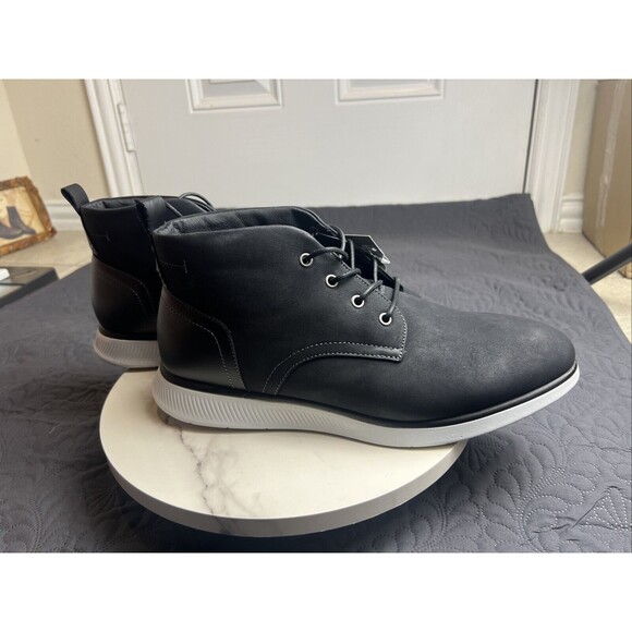 Perry Ellis Portfolio Bluff  Sport Navy Outdoor Chukka Boots SZ 11.5 NWT, No Box main image 9